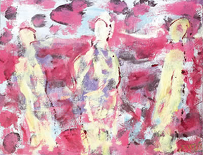 Tres figuras amarillas by Pedro Gasto Vilanova - Auction record, sale price, and art valuation. Compare with similar artists and explore comparable artworks.