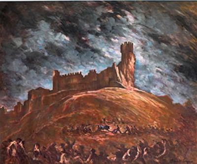 Capea junto al castillo by Pedro Trapero - Auction record, sale price, and art valuation. Compare with similar artists and explore comparable artworks.