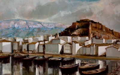 Sample artwork by Jose Perez Gil (1918 - 1998), known for painting - View similar artists and auction records