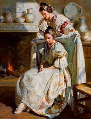 Valencianas by Juan Gonzalez Alacreu - Auction record, sale price, and art valuation. Compare with similar artists and explore comparable artworks.