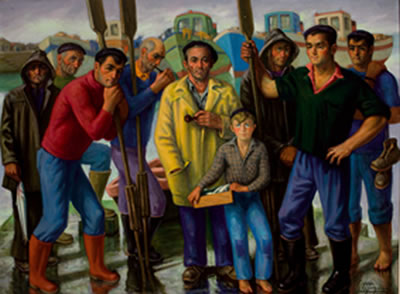 Sample artwork by Jesus Gallego Marquina (1900 - 1987), known for painting - View similar artists and auction records