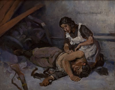 Episodio de la guerra de África