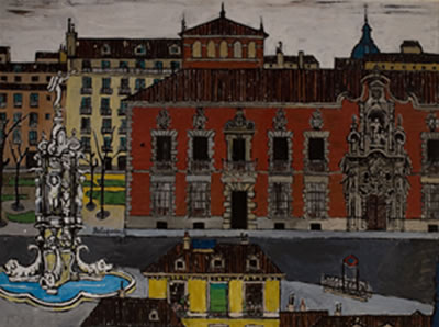 Sample artwork by Fernando Delapuente (1909 - 1975), known for painting - View similar artists and auction records