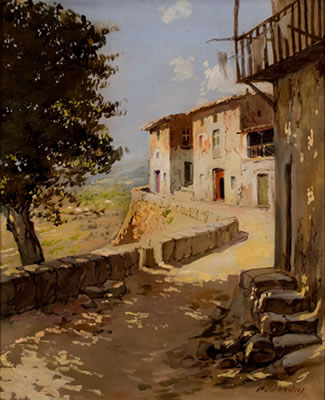"Vista de pueblo"
