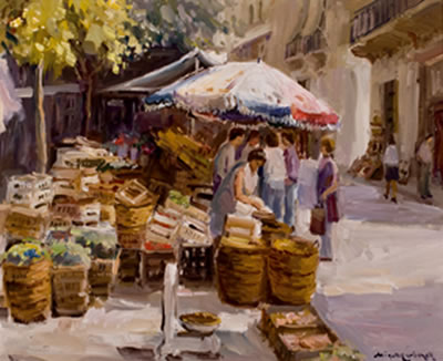 Tenderetes (El Vendrell, Tarragona) by Miguel Carbonell - Auction record, sale price, and art valuation. Compare with similar artists and explore comparable artworks.