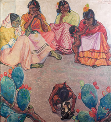 Reunión de gitanas by Genaro Lahuerta - Auction record, sale price, and art valuation. Compare with similar artists and explore comparable artworks.