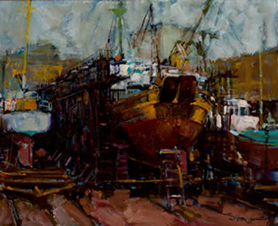 Astillero by Joan Marti Aragones - Auction record, sale price, and art valuation. Compare with similar artists and explore comparable artworks.