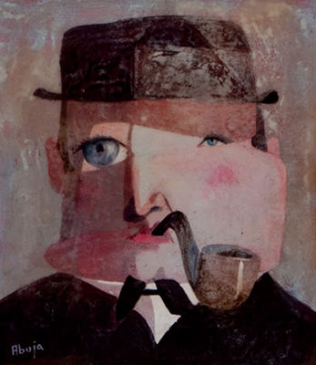 Retrato de hombre con cachimba by Francisco Garcia Abuja - Auction record, sale price, and art valuation. Compare with similar artists and explore comparable artworks.