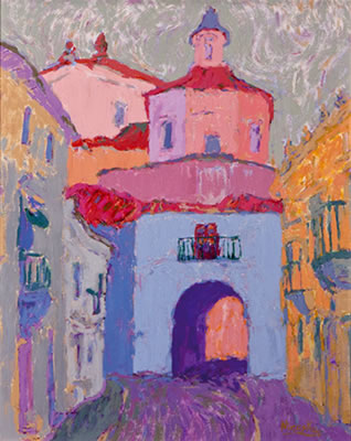 "Rincón de pueblo".