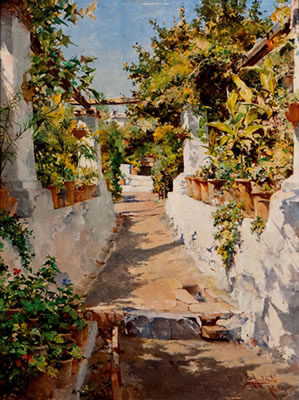 Sample artwork by Ricardo Arredondo Y Calmache (1850 - 1911), known for landscape, genre, views in an around toledo painting - View similar artists and auction records