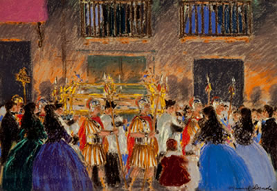 Sample artwork by Manuel Losada (1865 - 1949), known for painting - View similar artists and auction records