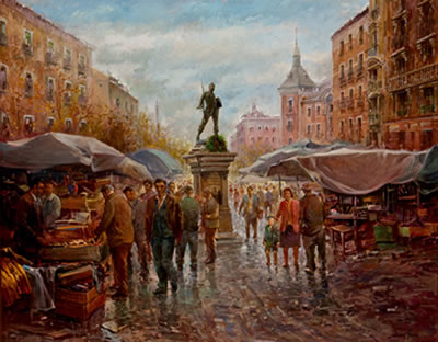 Sample artwork by Jose Suarez Gomez (Born 1935), known for painting - View similar artists and auction records