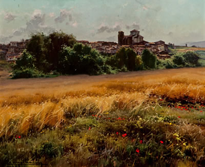 "Pueblo de la Garrotxa". by Elias Garralda Alzugaray - Auction record, sale price, and art valuation. Compare with similar artists and explore comparable artworks.