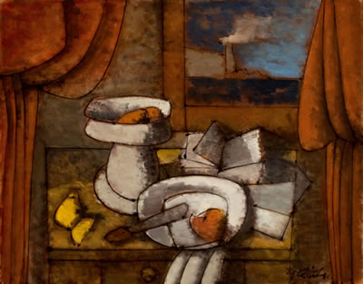 Sample artwork by Graciela Ruiz (Born 1948), known for painting - View similar artists and auction records
