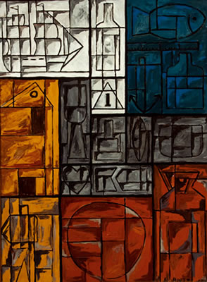 "Estructura en cinco tonos". by Alexis Hintz - Auction record, sale price, and art valuation. Compare with similar artists and explore comparable artworks.