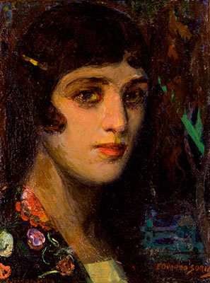 "Retrato femenino".