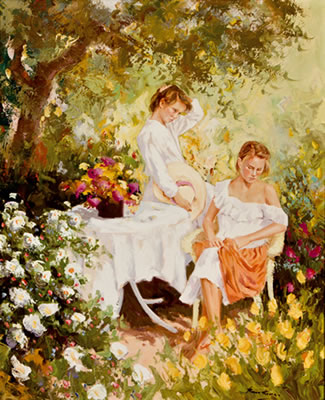 "Bajo el árbol".