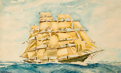 Bergatín a toda vela by Tom Purvis - Auction record, sale price, and art valuation. Compare with similar artists and explore comparable artworks.