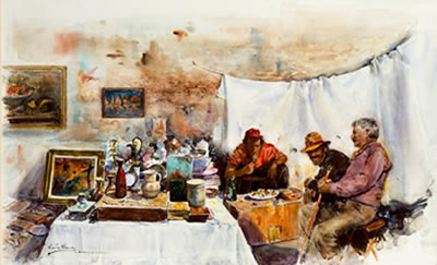 Almuerzo en el Rastro