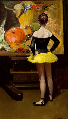 Bailarina en el estudio del pintor