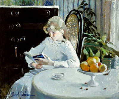 Dama leyendo
