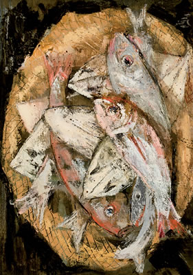 Bodegón de peces by Francisco Arias - Auction record, sale price, and art valuation. Compare with similar artists and explore comparable artworks.