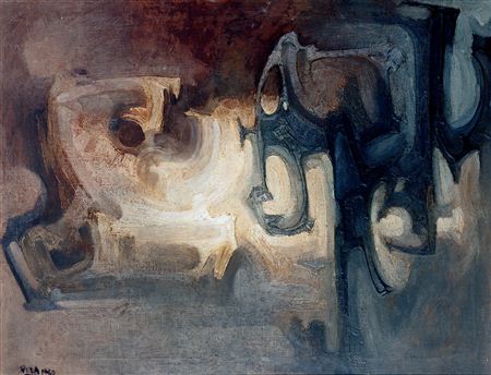 Composición by Vicente Vela - Auction record, sale price, and art valuation. Compare with similar artists and explore comparable artworks.