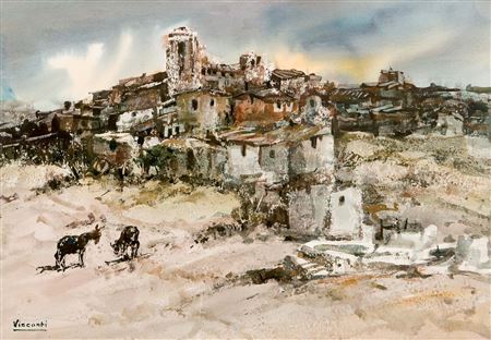 Benecid (Almería) by Julio Visconti Merino - Auction record, sale price, and art valuation. Compare with similar artists and explore comparable artworks.