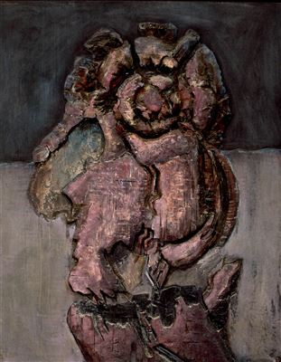 Sample artwork by Lucio Muñoz (1929 - 1998), known for abstract painting - View similar artists and auction records