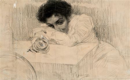 La bebedora by Jose Bermejo - Auction record, sale price, and art valuation. Compare with similar artists and explore comparable artworks.