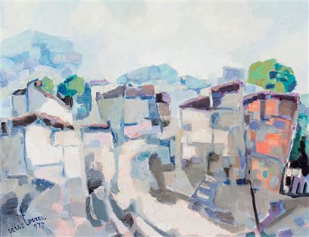Sample artwork by Julio Perez Torres (1901 - 1999), known for painting - View similar artists and auction records