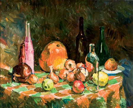 Bodegón by Luis Berruti - Auction record, sale price, and art valuation. Compare with similar artists and explore comparable artworks.