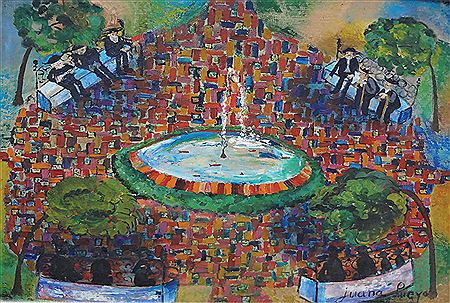 Los jubilados by Juana Pueyo - Auction record, sale price, and art valuation. Compare with similar artists and explore comparable artworks.
