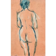 "Desnudo femenino de espaldas" by Angel Gonzalez Muriel - Auction record, sale price, and art valuation. Compare with similar artists and explore comparable artworks.