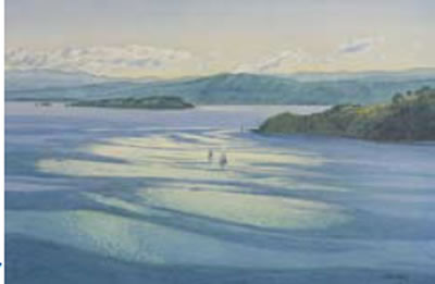 Early Morning Wellington Harbour by Albert E Bollard - Auction record, sale price, and art valuation. Compare with similar artists and explore comparable artworks.