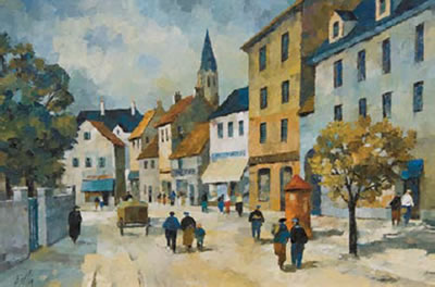 Sample artwork by Tom Esplin (1915 - 2009), known for painting - View similar artists and auction records