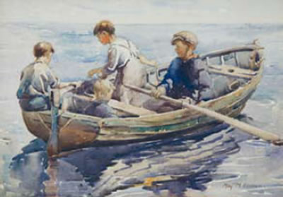 Sample artwork by May Marshall Brown (1887 - 1968), known for figure, genre painting - View similar artists and auction records