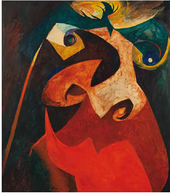 Portrait of Philip Trusttum: Self-portrait