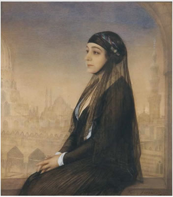 Portrait of Hoda Shaarawi