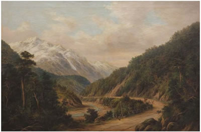 Otira Gorge by William George Baker - Auction record, sale price, and art valuation. Compare with similar artists and explore comparable artworks.
