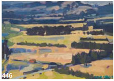 Sample artwork by Tom Field (Born 1937), known for painting - View similar artists and auction records