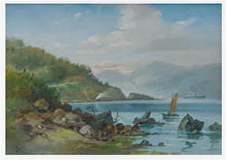 Near Logans Point, Otago Harbour, 1904