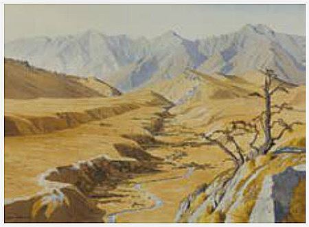 The Torlesse Range, Canterbury by John Rundle - Auction record, sale price, and art valuation. Compare with similar artists and explore comparable artworks.