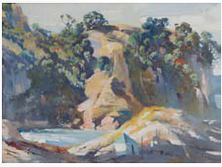 Lonely Cliffs, Cooks Beach