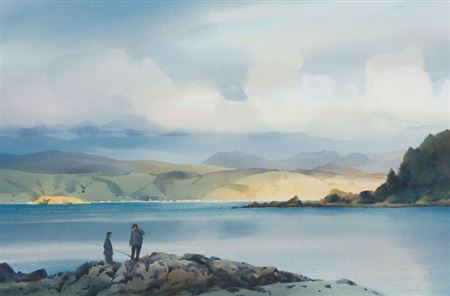 Last Light Wellington Harbour