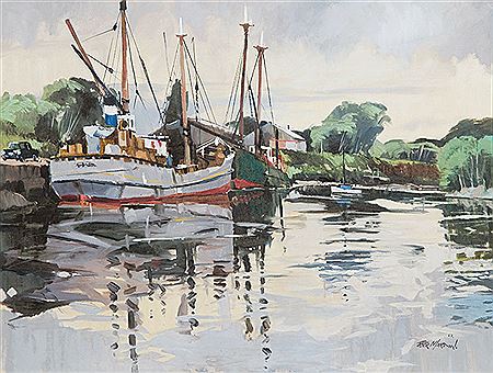 Fishing Vessels at Dock