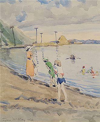 Sorrento Bay by Jean McKay - Auction record, sale price, and art valuation. Compare with similar artists and explore comparable artworks.