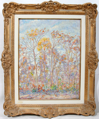 LANDSCAPE WITH AUTUMN TREES