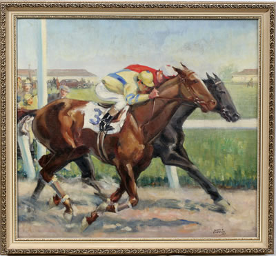 HORSERACE - NECK & NECK