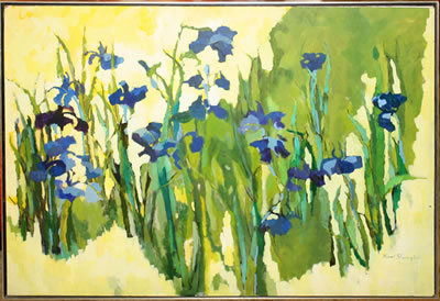 BLUE ORCHIDS
